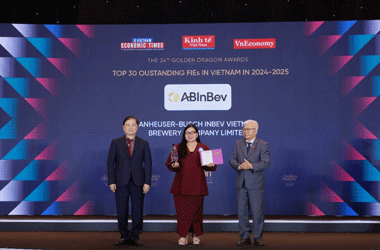 AB Inbev 4 năm liên tiếp đạt Giải thưởng Rồng Vàng