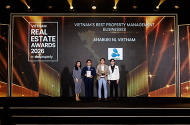 Anabuki NL Việt Nam được vinh danh tại Dot Property Vietnam Real Estate Awards 2026