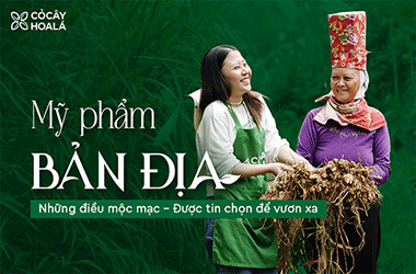 Thương hiệu mỹ phẩm Cỏ Cây Hoa Lá nỗ lực lan tỏa giá trị bản địa