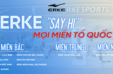 Erke: hành trình 4 năm đồng hành cùng thể thao Việt