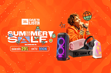 JBL Summer Sale - ưu đãi lên đến hàng triệu đồng