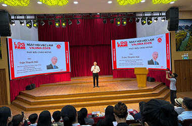 Ngày hội việc làm VALOMA LOGFAIR 2026: 'Kết nối nhân lực - Dẫn lối tương lai'