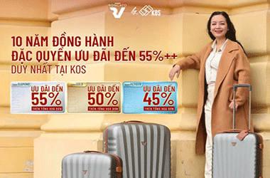 Chọn vali du lịch chuẩn Ý cùng KOS Shop