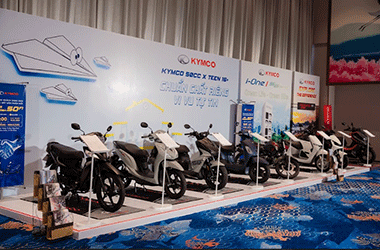 Kymco Việt Nam ra mắt xe Like 50Fi và Hermosa 50Fi