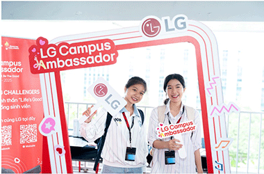 LG Campus Ambassador 2025: chuỗi hoạt động sôi nổi và đầy cảm hứng