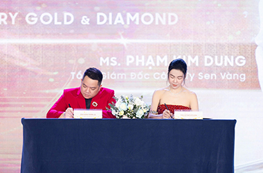 Thương hiệu Luxury Gold & Diamond công bố đại sứ thương hiệu