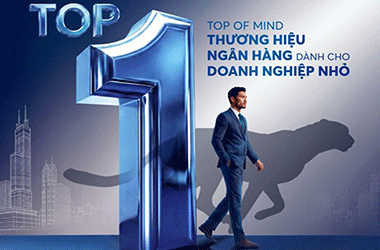MB dẫn đầu chỉ số nhận biết thương hiệu đầu tiên trong nhóm doanh nghiệp nhỏ