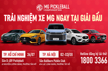 Khởi động giải đấu MG Pickleball Championship 2025