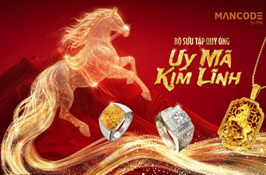 BST Uy Mã Kim Lĩnh - Tuyên ngôn trang sức của quý ông cho năm Bính Ngọ