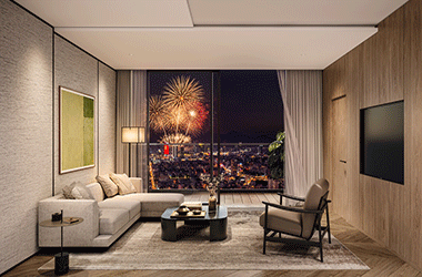 Ngắm lễ hội pháo hoa quốc tế từ căn hộ Nobu Residences