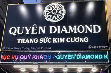 Tạo dấu ấn riêng với trang sức kim cương Quyên Diamond