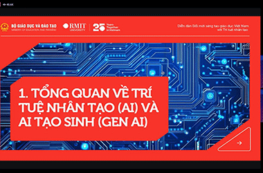 Tập huấn AI cho nhà giáo và cán bộ quản lý giáo dục trên toàn quốc