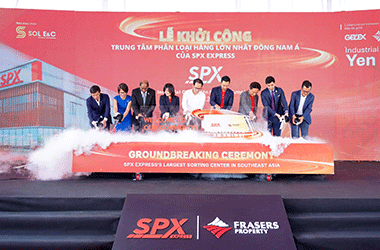 SPX Express khởi công trung tâm phân loại hàng hóa 17 hecta tại Hưng Yên