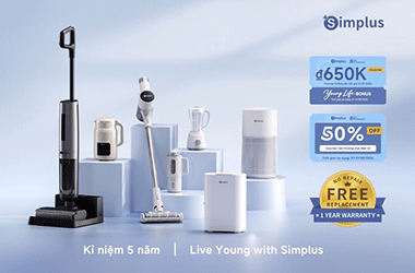 Simplus kỷ niệm 5 năm truyền cảm hứng cho phong cách sống trẻ