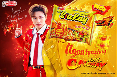 Mì Siukay ra mắt bản nâng cấp: gà xốt phô mai
