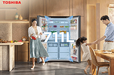 Tủ lạnh Toshiba NaturePURE 711L - 'siêu thị mini' ngay tại nhà