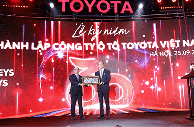 Những dấu ấn trên hành trình 30 năm của Toyota Việt Nam