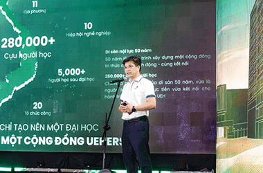 Cựu sinh viên, học viên tiếp tục đồng kiến tạo giá trị cùng UEH