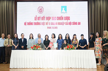 VA Schools ra mắt bộ nhận diện thương hiệu mới: Trường học của sự lắng nghe