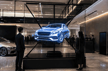 3D Hologram hiện diện ngày càng nhiều trong ngành quảng cáo