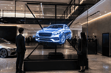 3D Hologram hiện diện ngày càng nhiều trong ngành quảng cáo