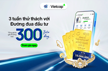 Vietcap đón tuổi mới với cuộc thi '3 tuần thử thách với đường đua đầu tư '