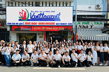 Viettourist củng cố nhận diện thương hiệu lữ hành chuyên nghiệp
