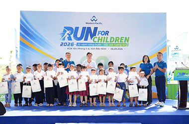 Western Pacific Group đánh dấu 20 năm thành lập với giải chạy 'Run For Children 2026'