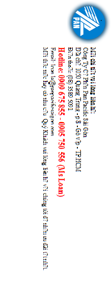 Công Ty CP Pan Pacific Sài Gòn