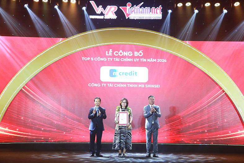 Mcredit vào Top 5 công ty uy tín nhất ngành tài chính năm 2024