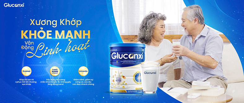 Glucanxi - sản phẩm dinh dưỡng chuyên biệt cho loãng xương