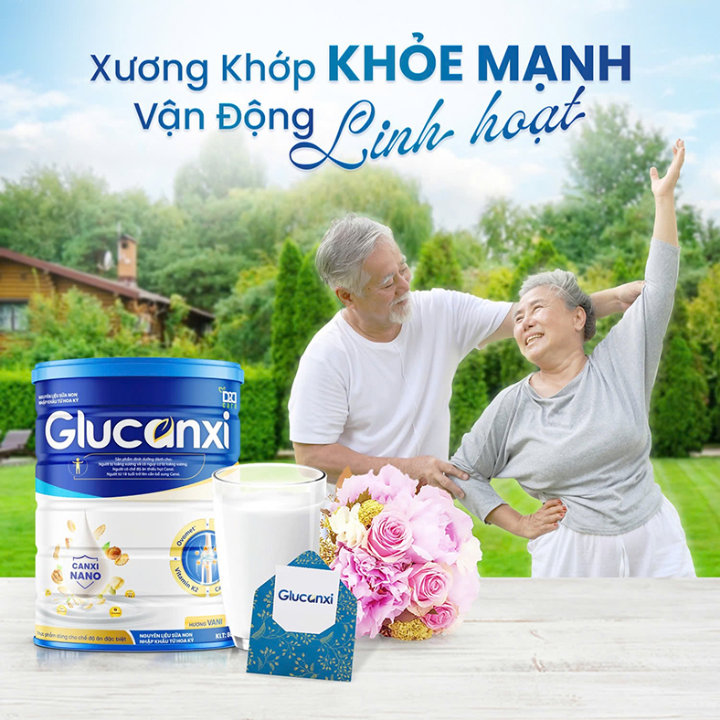 Glucanxi - sản phẩm dinh dưỡng chuyên biệt cho loãng xương