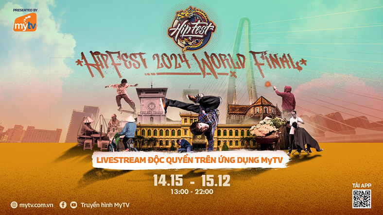 Xem trực tiếp lễ hội Hipfest 2024 trên MyTV