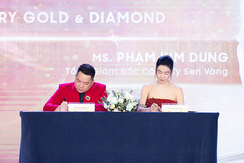 Thương hiệu Luxury Gold & Diamond công bố đại sứ thương hiệu