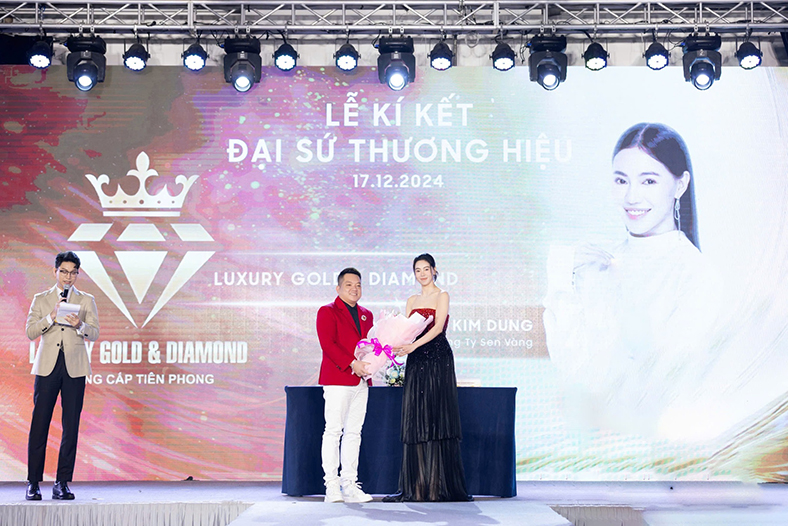 Thương hiệu Luxury Gold & Diamond công bố đại sứ thương hiệu