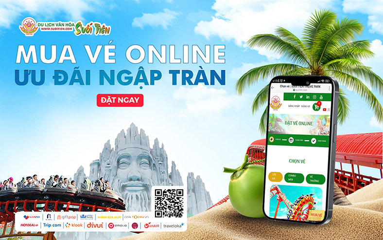 Suối Tiên tung loạt vé mới mừng Xuân Ất Tỵ, đặt online giá ưu đãi