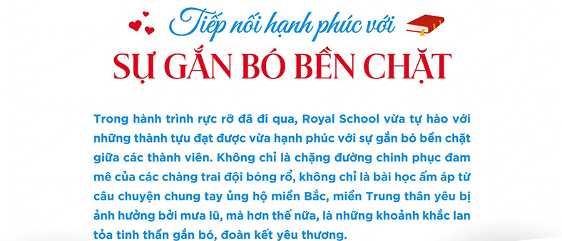 Royal School 2024: Dấu ấn trên hành trình tiếp nối hạnh phúc