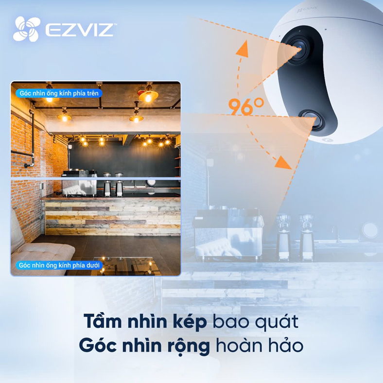 EZVIZ - giải pháp giám sát an ninh cho quán cà phê