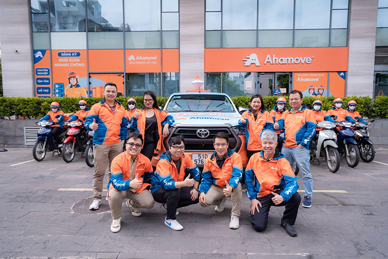 Ahamove tiên phong tại thị trường giao hàng nội thành