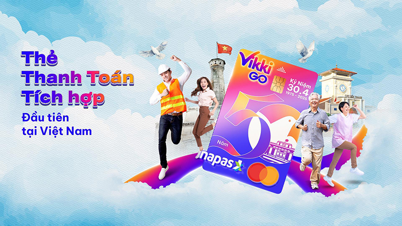 Hoàn tới 50% cho chủ thẻ Thanh toán tích hợp VikkiGO