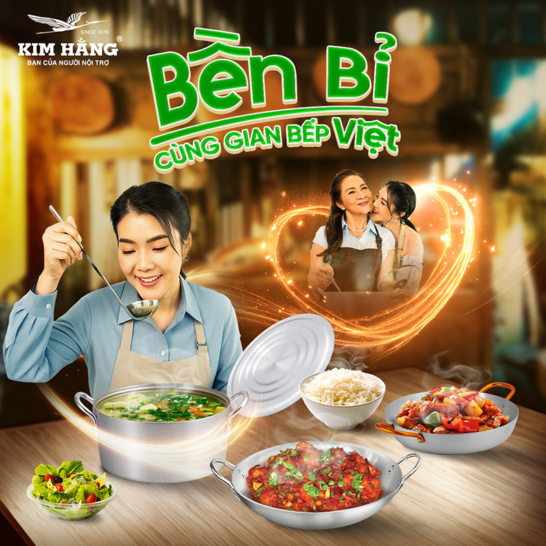 Hành trình Kim Hằng đồng hành và giữ lửa gian bếp Việt