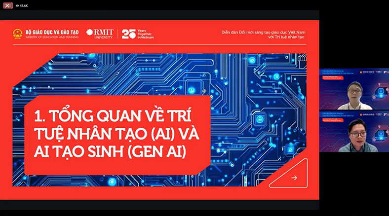 Tập huấn AI cho nhà giáo và cán bộ quản lý giáo dục trên toàn quốc