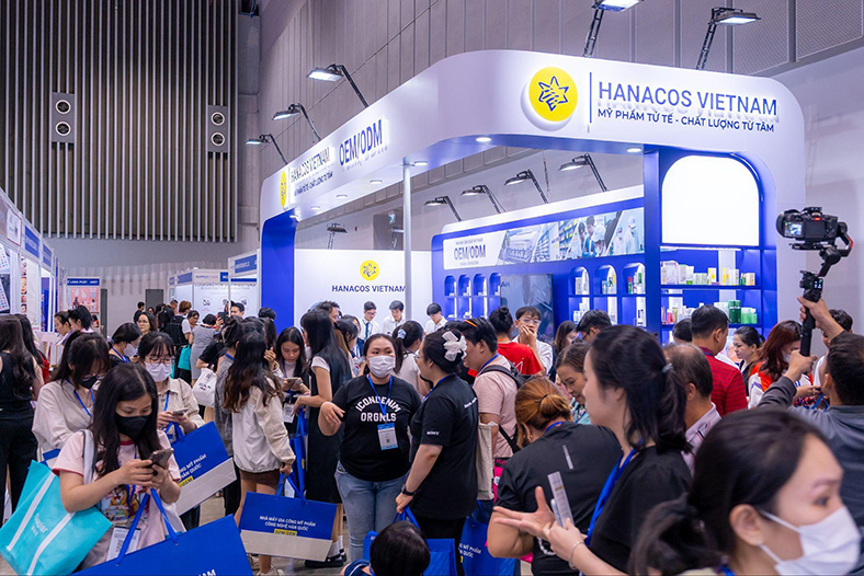Hanacos Vietnam ghi dấu ấn tại VietBeauty & Cosmobeauté 2025