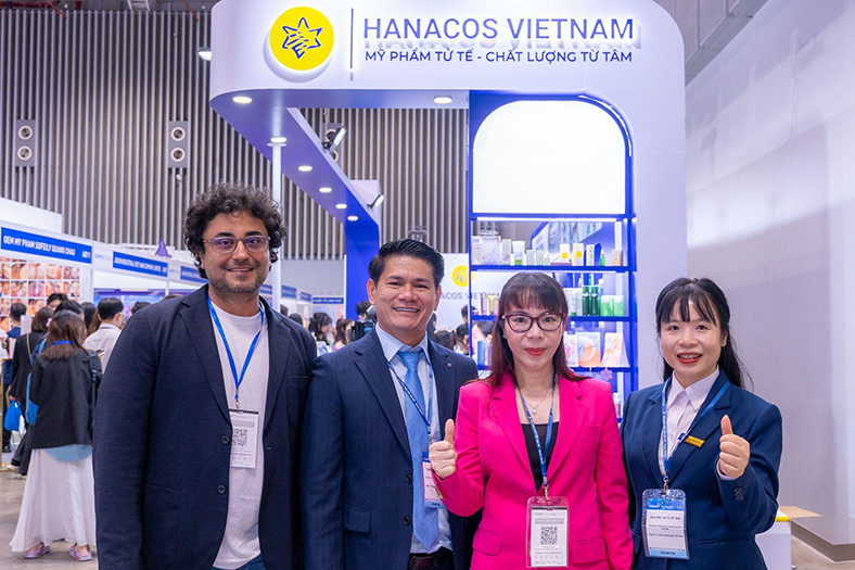 Hanacos Vietnam ghi dấu ấn tại VietBeauty & Cosmobeauté 2025