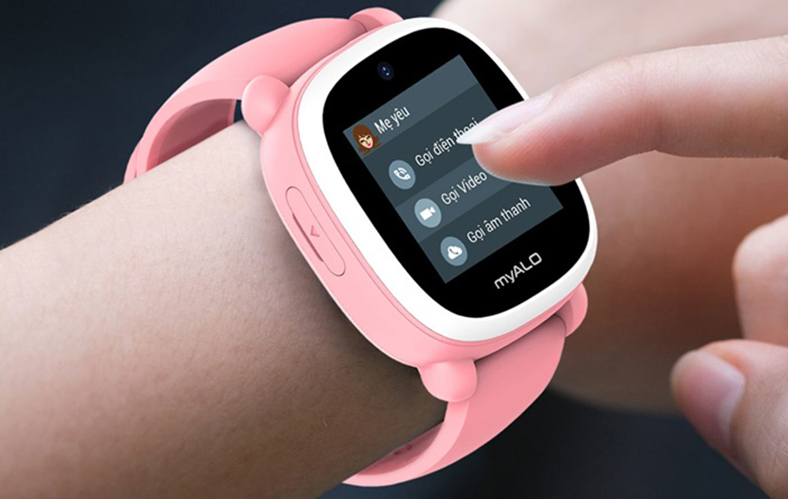 Đồng hồ trẻ em có gọi video, định vị GPS, xem thời khóa biểu
