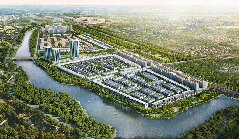 The Oasis Riverside - điểm an cư, đầu tư mặt tiền đường vành đai 4