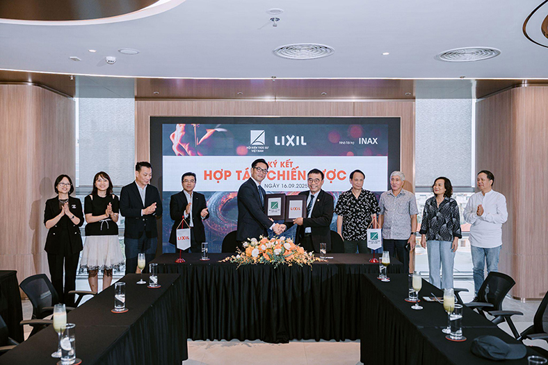 LIXIL và Hội Kiến trúc sư ký kết hợp tác chiến lược