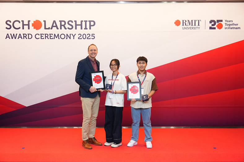 RMIT Việt Nam trao học bổng trị giá 47,5 tỉ đồng năm 2025