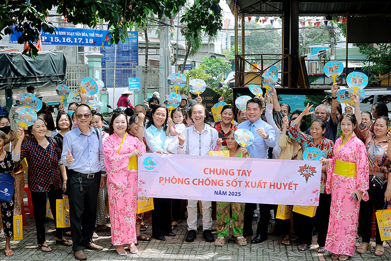 Chương trình 'Chung tay phòng chống sốt xuất huyết' năm 2025