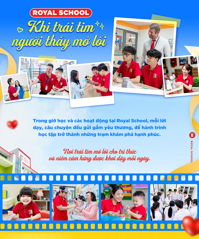 Royal School: Khi trái tim người thầy mở lối